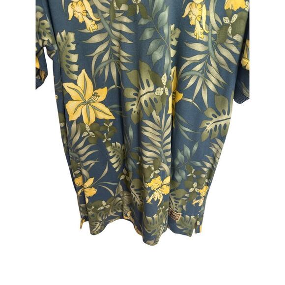 Tommy Bahama Men's Polo Shirt Size Medium Tropical Casual Wear Blue - Picture 3 of 9